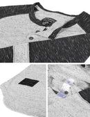 Long Sleeve Athletic Contrast Stripes Arm T-Shirts