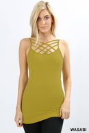 CRISS-CROSS LAYERING CAMI - OutletSavings