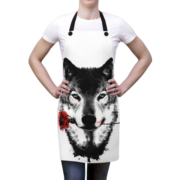 Wolf Love Cooking Apron - OutletSavings