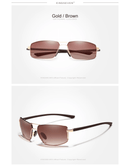 KINGSEVEN Unisex Driving Square Frame Sun Glasses - OutletSavings