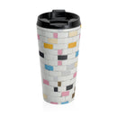 The Brick Wall Stainless Steel Travel Mug - OutletSavings