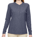 North End Ladies Waffle Henley - OutletSavings