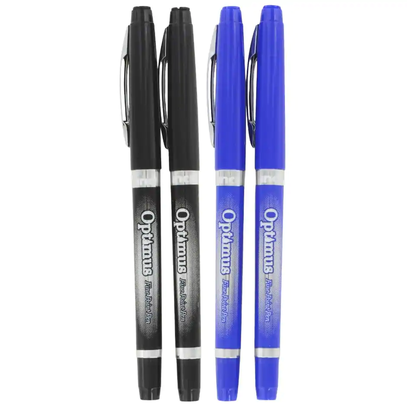 Inc. Optimus Felt Tip Pens with Caps, 2-ct. Packs - OutletSaving