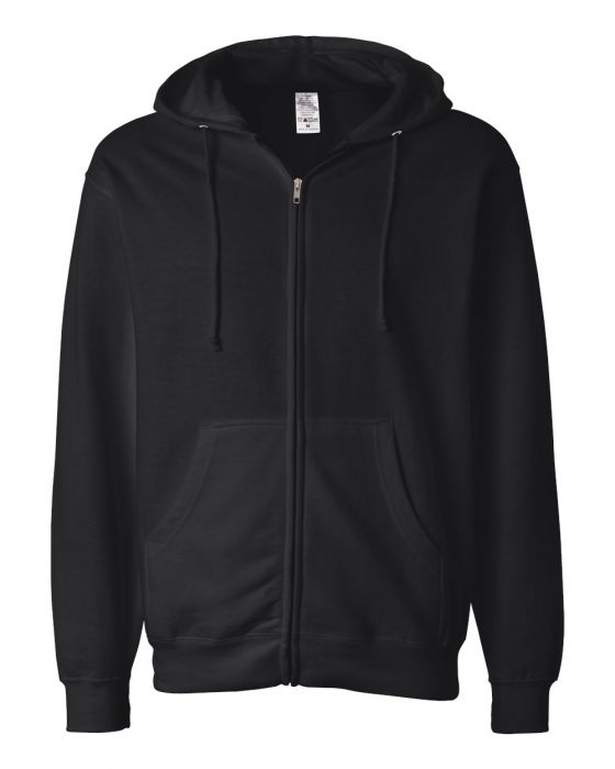 Independent Trading Co. - Midweight Full-Zip Hooded Sweatshirt - OutletSavings