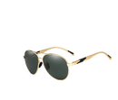 KINGSEVEN New Aviation Gun Gradient Aluminum Sunglasses - OutletSavings